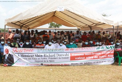 Cérémonie d`hommage du Conseil Régional de la Nawa