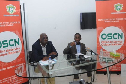 Conférence de presse relative au projet pilote du service national des jeunes