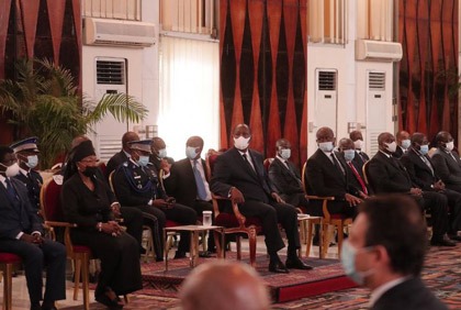 Echanges de voeux entre le Président de la République et le Corps diplomatique