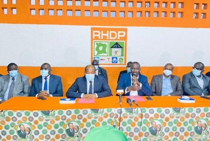 Elections législatives: Siandou, Yéo, Konaté et Motto défendent le RHDP à Port-Bouët