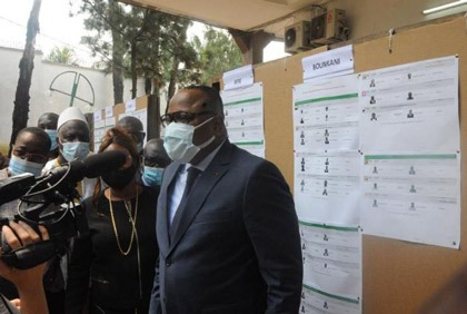 Législatives 2021: conférence de presse de la CEI relative à la liste provisoire des candidats
