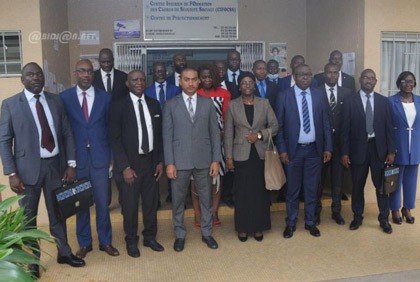 Cérémonie solennelle de rentrée de la scolarité 2020-2021 du Cycle Interafricain de Formation des Cadres de la Sécurité sociale