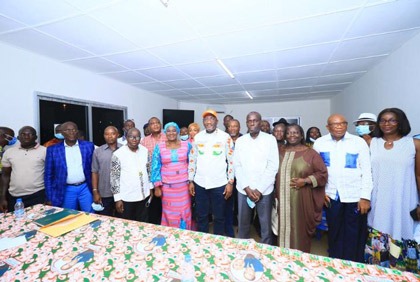 Yamoussoukro/Législatives : Rencontre entre  le Ministre Souleymane Diarrassouba et les responsables  de son parti