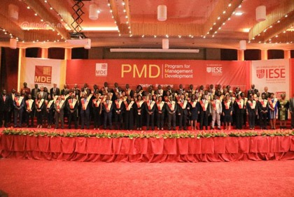 Graduation de la 9e promotion du programme de formation PMD de MDE Business School
