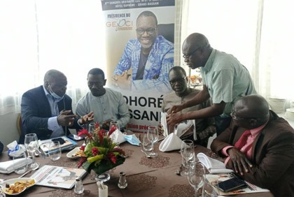Présidence du GEPCI: le candidat Zohoré Lassane partage un déjeuner avec les patrons d`entreprise de presse