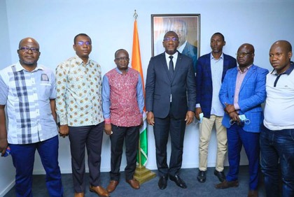 Rencontre entre le Ministre du Commerce et les boulangers