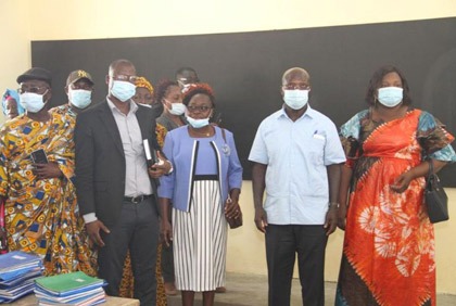 Adiaké / Epp Adiaké Ouest: Hien Sié réhabilite un bâtiment de 3 salles et un bureau