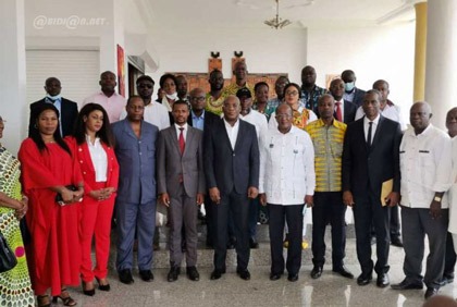 Visite de compassion de la plateforme EDS au président du FPI Pascal Affi N’guessan