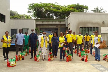 Bolloré Côte d’Ivoire : le personnel de sécurité reçoit un lot de vivres et non-vivres