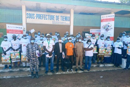 Les communautés de Minignan, Tengrela et Boundiali sensibilisées sur les risques liés la prolifération et la détention illégale des armes et munitions
