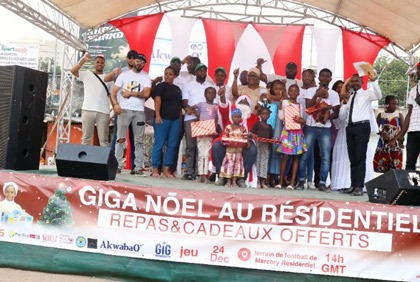 Arbre de noël à Marcory