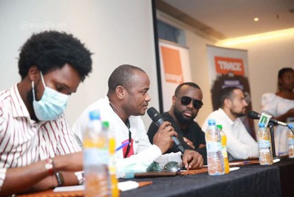 Conférence de presse de Maître Gim’S à Abidjan