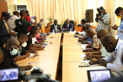 Conférence de presse de la FIF relative à la saisine de la TAS