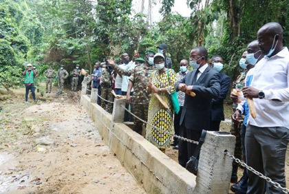 Environnement: Visite des réalisations du Parc national du Banco