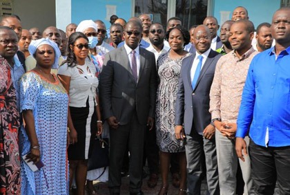 Hien Sié Yacouba et la jeunesse Rhdp du sud-comoé ont échangé à bâton rompu.