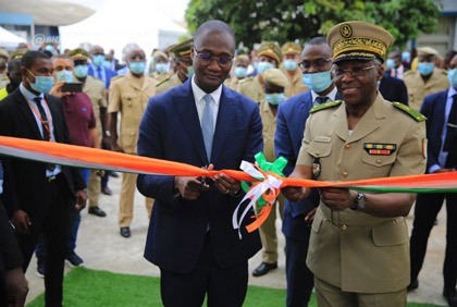 Budget: inauguration du bâtiment de la recette principale des douanes