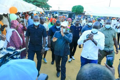 Tournées de remerciements à Port-Bouët: le RHDP remercie ses militants pour la victoire du Président Alassane Ouattara