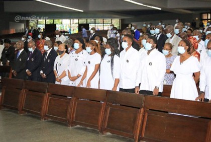 Messe en la mémoire de l`ex président du Conseil Économique et Social, Charles Diby Koffi