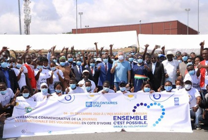 Commémoration de la Journée Internationale du Volontariat 2020 (JIV2020)