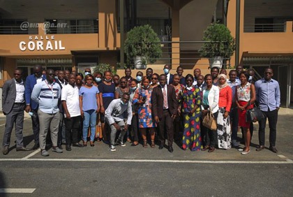 Séance de formation des journalistes sur la protection et la gestion intégrée du littoral