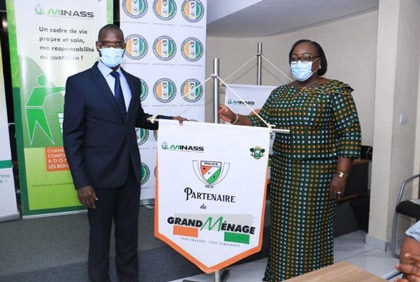 Opération grand ménage: Signature d`un protocole d`accord entre le Ministère de la Salubrité et les Ministères de la Sécurité et celui de la Cohésion sociale