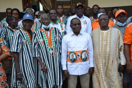 Région du Hambol: Le RHDP félicite les populations après la victoire du Président Ouattara