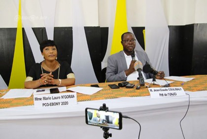 Conférence de presse de l`UNJCI relative au report de la nuit de la communication