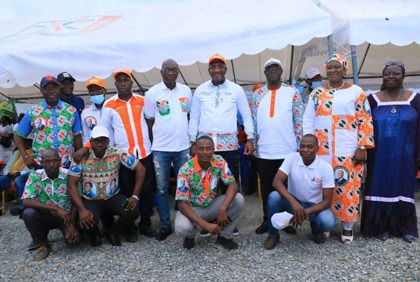 Yamoussoukro : le Ministre Souleymane Diarrassouba remercie les populations pour la victoire éclatante du Président Alassane Ouattara