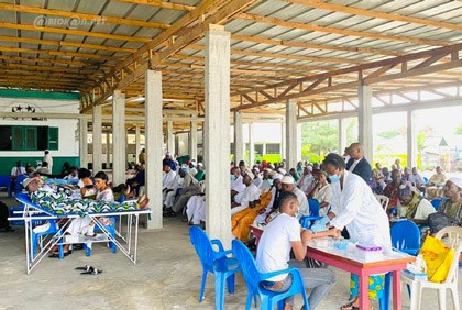 Don de sang à la mosquée de Port-Bouët