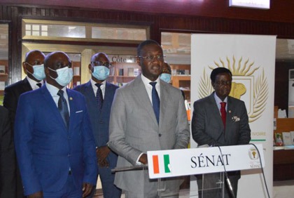 Yamoussoukro: les projets de loi sur l’énergie et les marchés publics présentés au Sénat