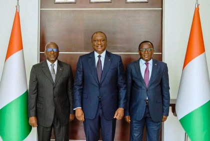 Sports : le Premier Ministre Hamed Bakayoko apporte son soutien à la candidature de Jacques Anouma pour la présidence de la CAF