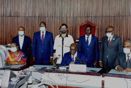 Déclaration du groupe parlementaire RHDP relative à l`élection présidentielle du samedi 31 octobre 2020