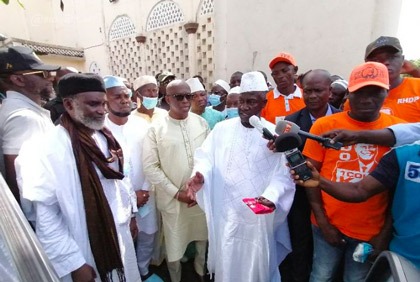 Situation socio-politique : Adama Bictogo salue la contribution des chefs religieux dans la consolidation de la paix dans l`Agneby-Tiassa