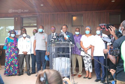 Scrutin présidentiel: point de presse de l`opposition ivoirienne