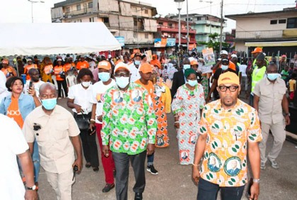 Présidentielle 2020: la coordination de campagne du candidat du RHDP de Treichville-Marcory mobilise pour la victoire de leur candidat