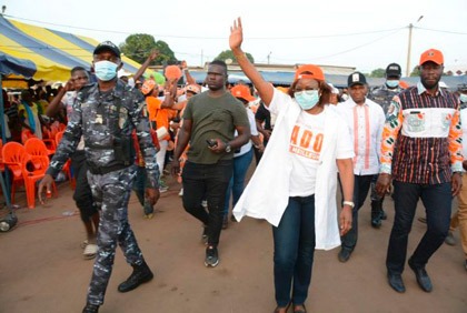 Coordination régionale du Rassemblement des Houphouetistes pour la Démocratie et la Paix (RHDP) du Bounkani : Clôture de campagne pour la présidentielle
