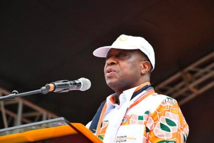 Meeting de soutien du monde rural  au candidat RHDP