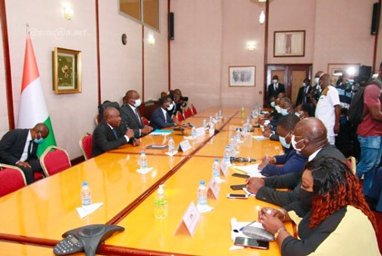 Dialogue politique : rencontre entre le Premier ministre et l`opposition ivoirienne