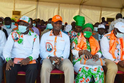 Présidentielle 2020: Lancement de campagne du RHDP dans la région du Bafing