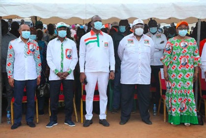 Présidentielle d`octobre 2020 en Côte d`Ivoire: le Ministre Mamadou Touré engage le Haut Sassandra pour la victoire d` Alassane Ouattara