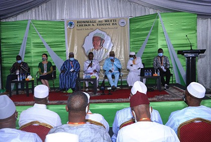 Religion: hommage au Mufti Cheikh Tidiani Ba, premier Imam de la grande mosquée de la riviera golf