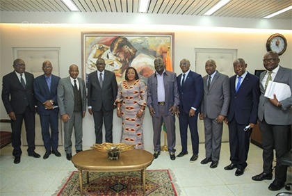 CAN 2023: le Président du COCAN échange avec la ministre en charge de la Culture