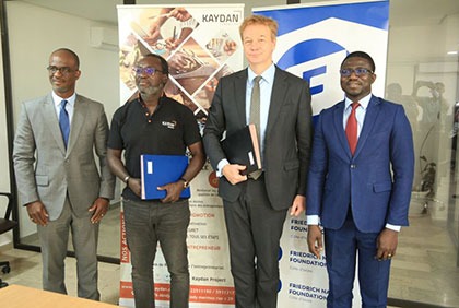 Signature d’un mémorandum d’accord entre les Fondations Friedrich Naumann et Kaydan