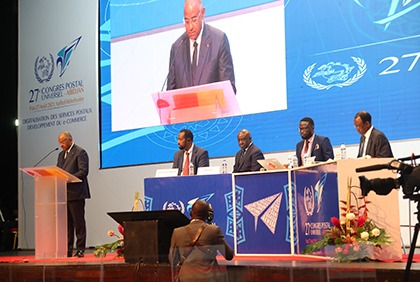 27e Congrès de l’UPU : les ministres explorent les pistes de relance de l’Industrie postale face à la Covid-19