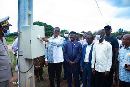 Électrification rurale, Bruno Koné : 