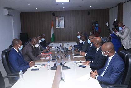 Couverture médiatique de la CAN 2023: Le ministre de la communication reçoit une délégation du comité d’organisation