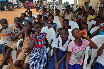 Guitry : le Conseil du Café-Cacao fait découvrir le chocolat chaud aux enfants