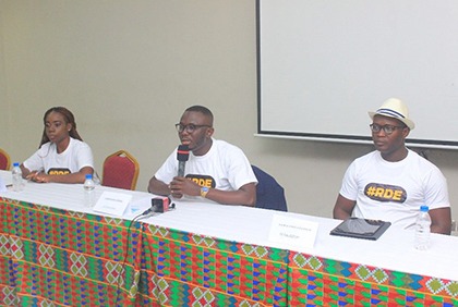 Conférence de presse relative au rassemblement des entrepreneurs