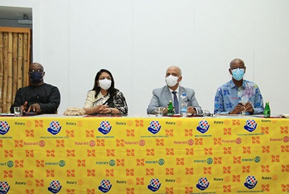 Côte d'Ivoire : le président du Rotary International à Abidjan