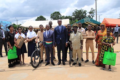 Cérémonie de récompense des meilleurs élèves de Tiassalé